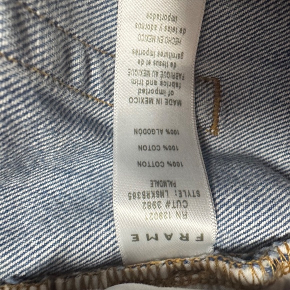 Frame Denim Le Mini in Palmdale Sz 32 - Picture 6 of 13